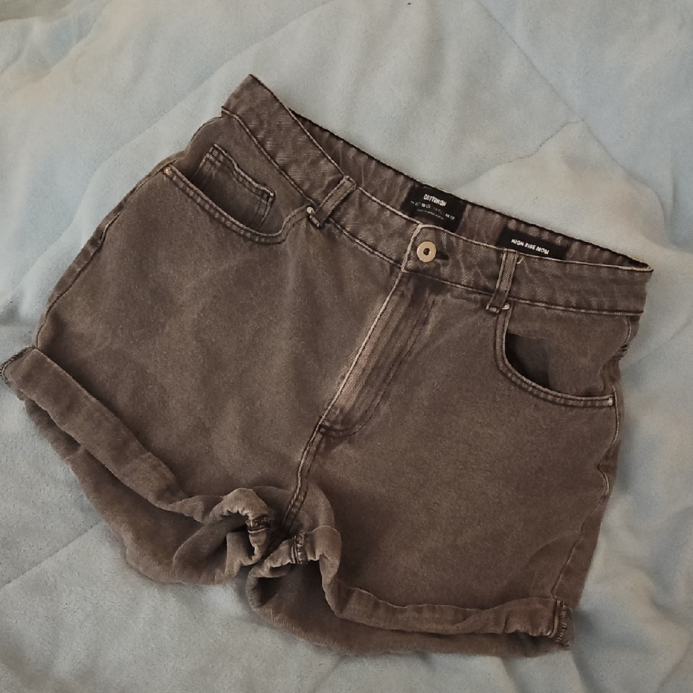 Stretch Denim Shorts